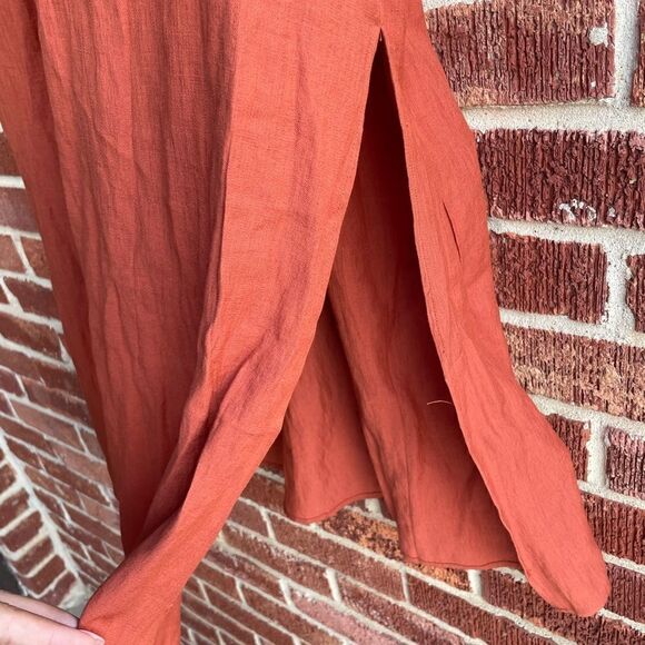 e.ssue Orange Dress Medium  - Picture 5 of 9